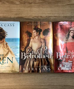 Kiera Cass Bundle: The Betrothed + The Betrayed + The Siren