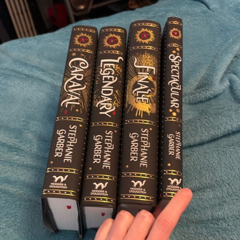 Caraval Set -Waterstones Exclusive 