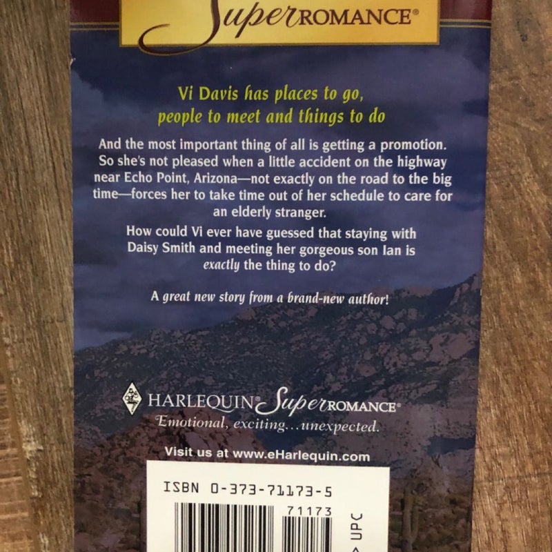 The Road to Echo Point by Carrie Weaver - Harlequin SuperRomance Paperback