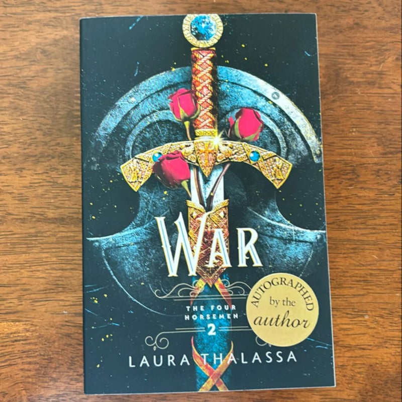 War SIGNED COPY