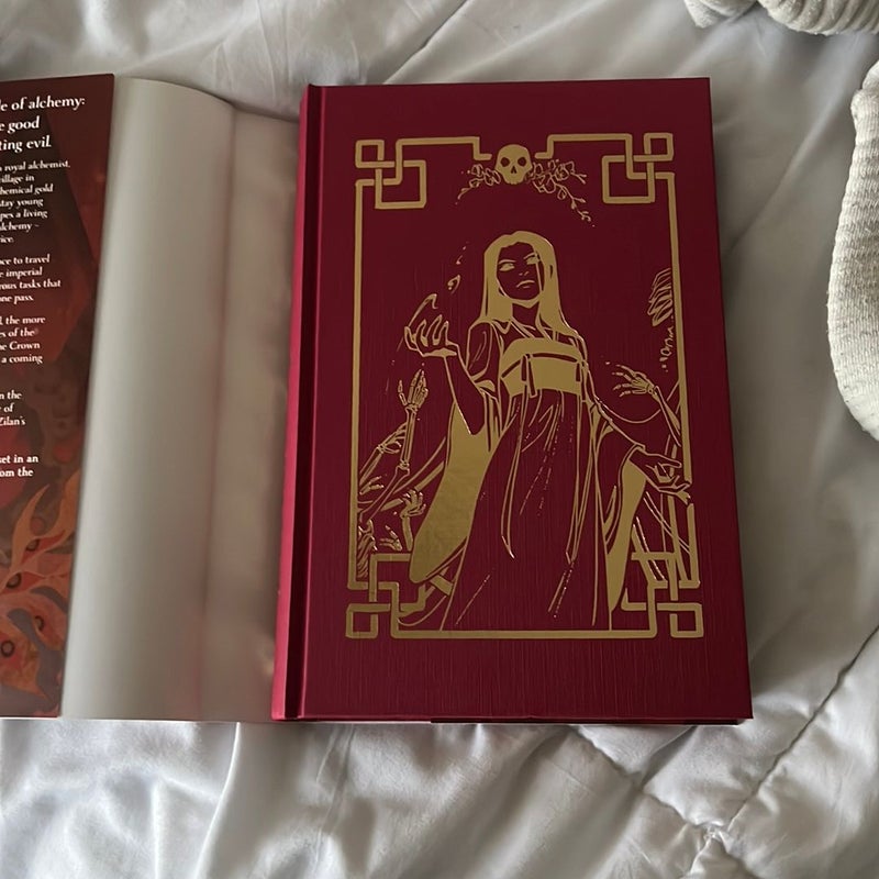 The Scarlet Alchemist Fairyloot edition SIGNED