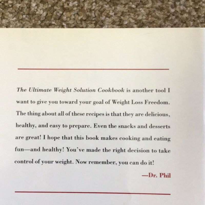 The Ultimate Weight Solution Cookbook