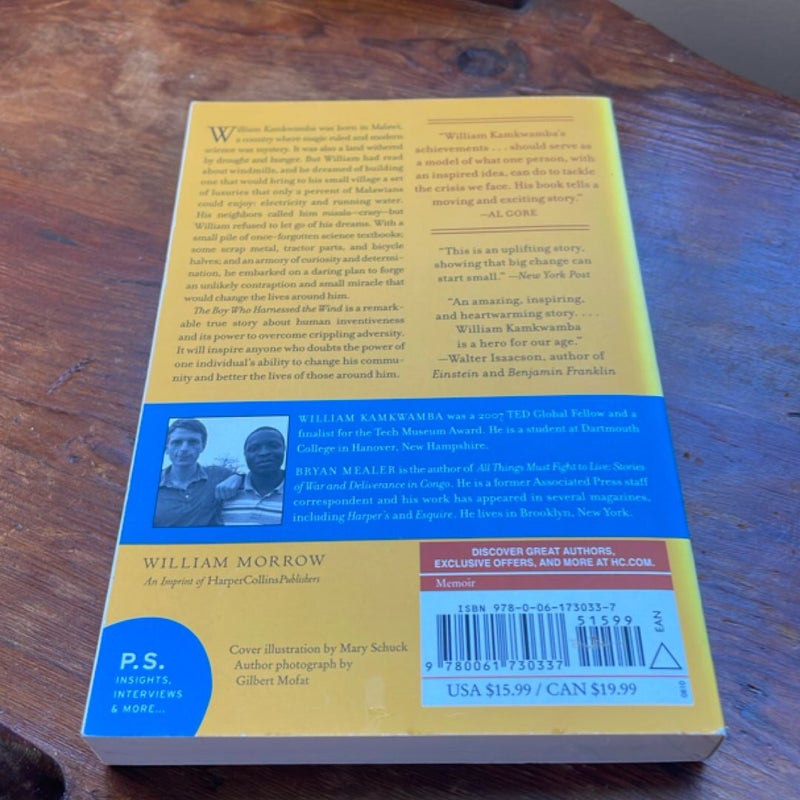The Boy Who Harnessed the Wind