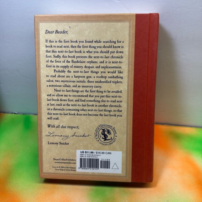 A Series of Unfortunate Events #12: the Penultimate Peril