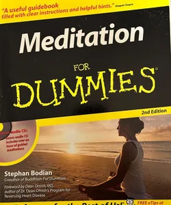 Meditation for Dummies + CD 