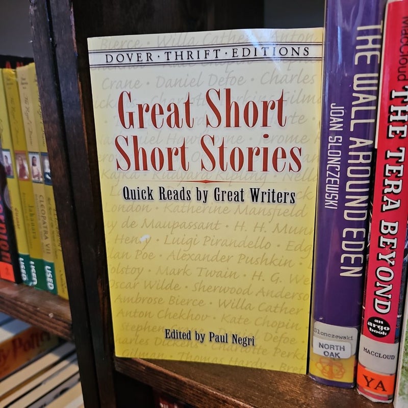 Great Short Short Stories