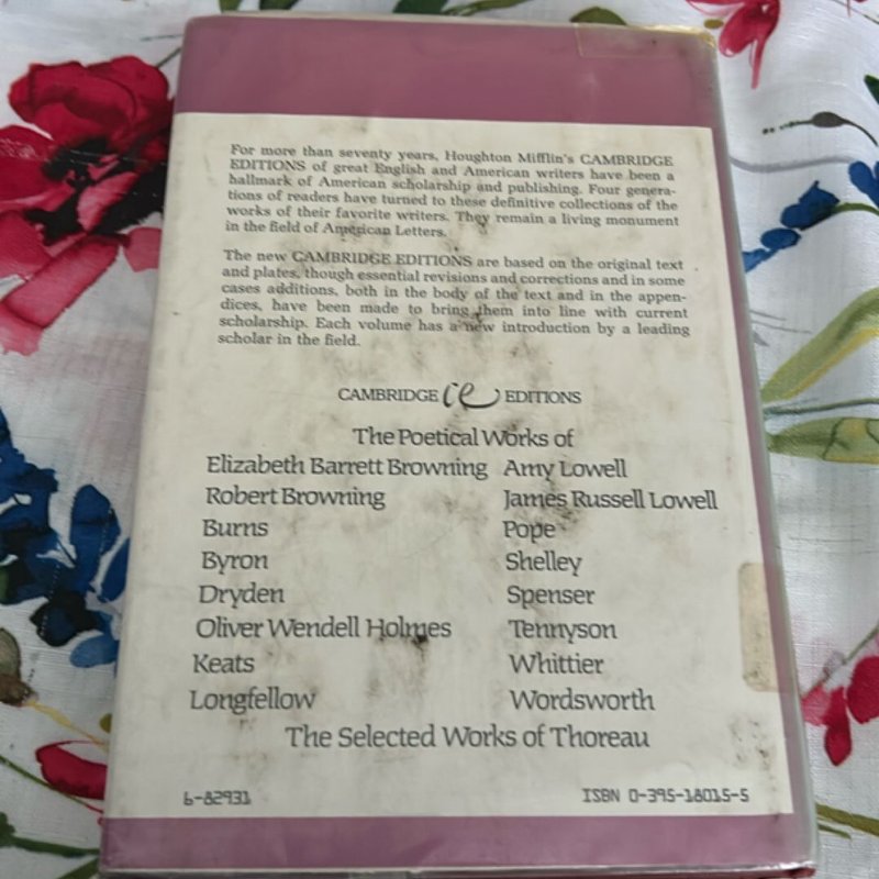 Poetical Works of Keats