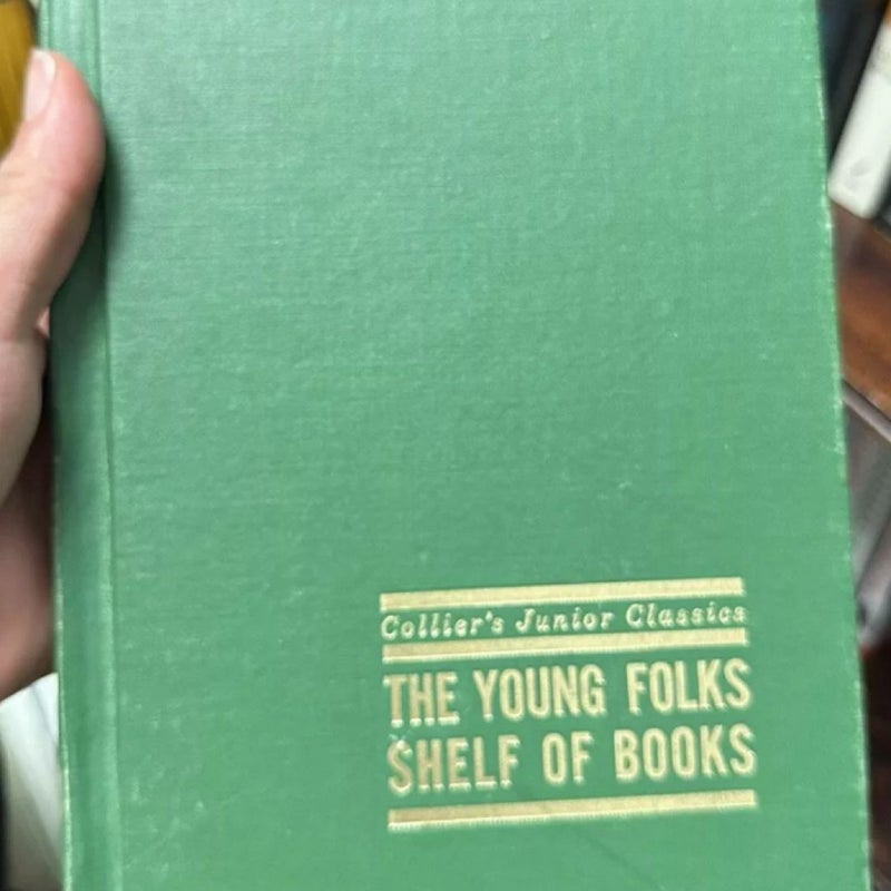 Collier's Junior Classics - The Young Folks Shelf of Books - Vintage - 6 books