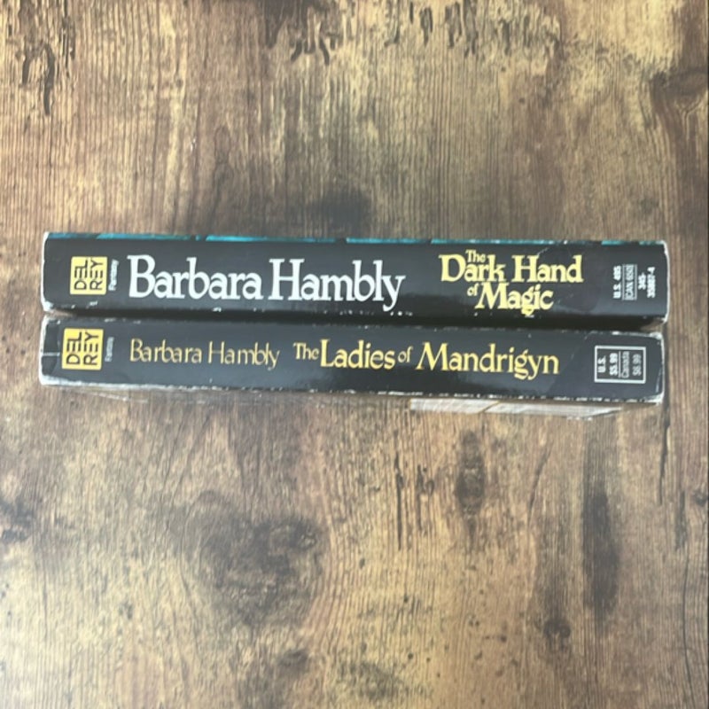 2 Book Lot: The Ladies of Mandrigyn/The Dark Hand of Magic