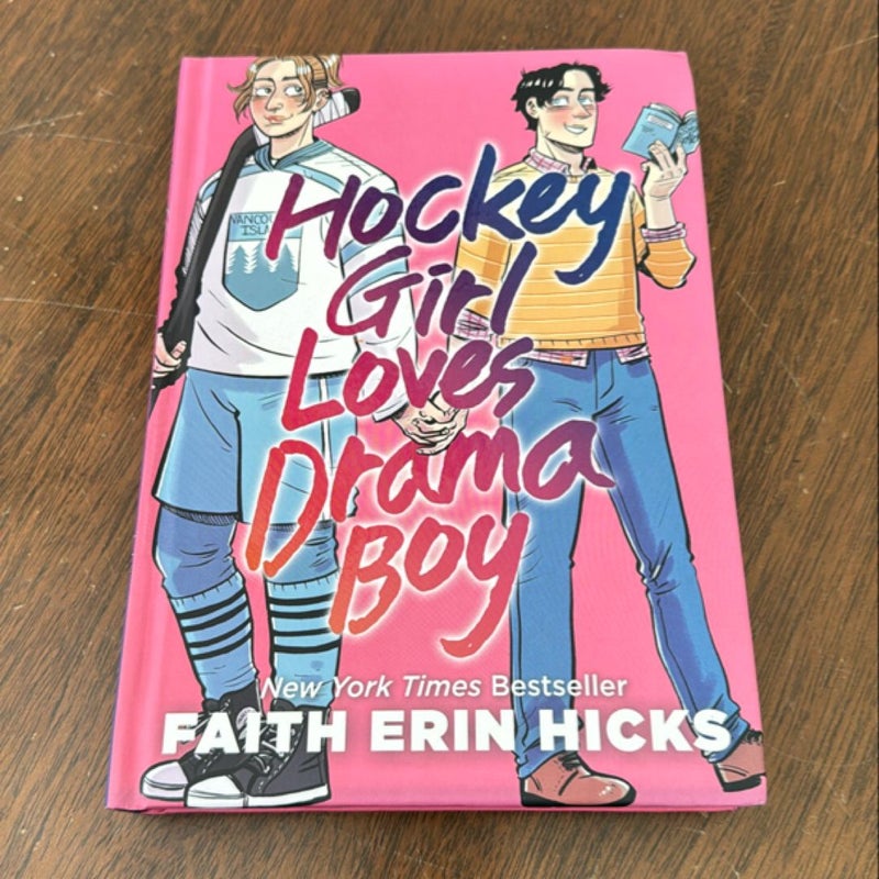 Hockey Girl Loves Drama Boy