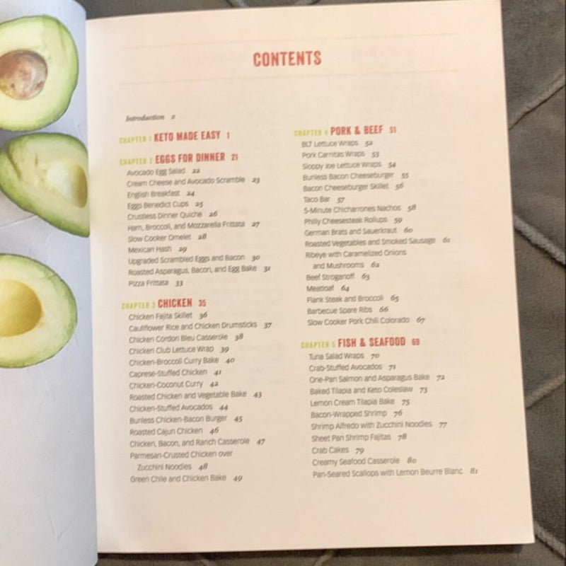 The One Pot Ketogenic Diet Cookbook