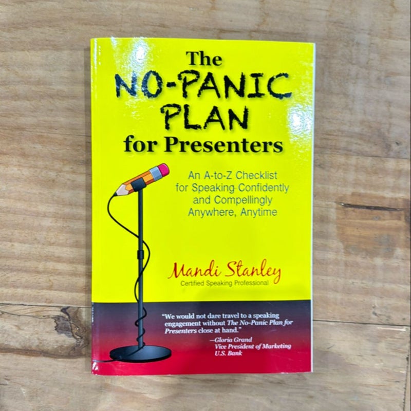 The No-Panic Plan for Presenters