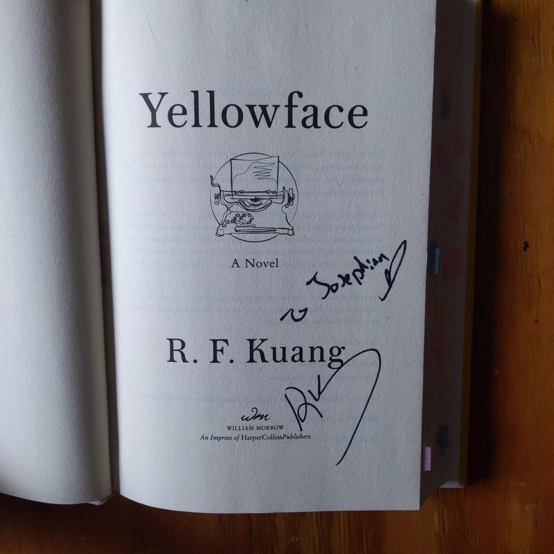 Yellowface Signed and Annotated