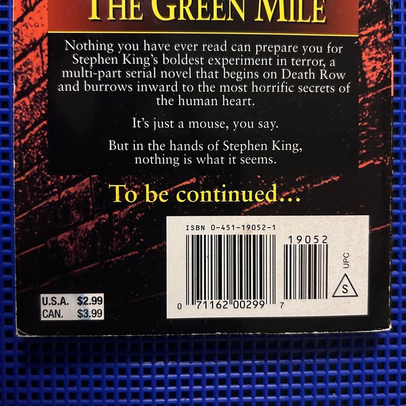 The Mouse on the Mile (The Green Mile, Part 2)