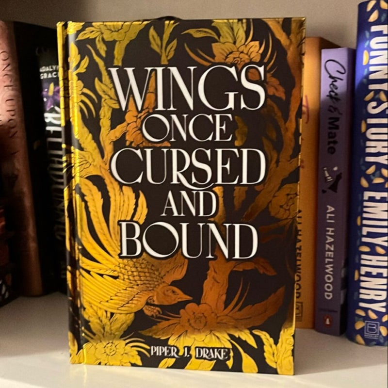 Wings Once Cursed and Bound (bookish box)