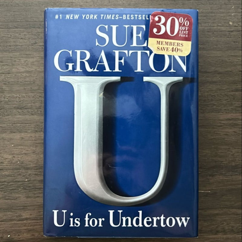 U Is for Undertow