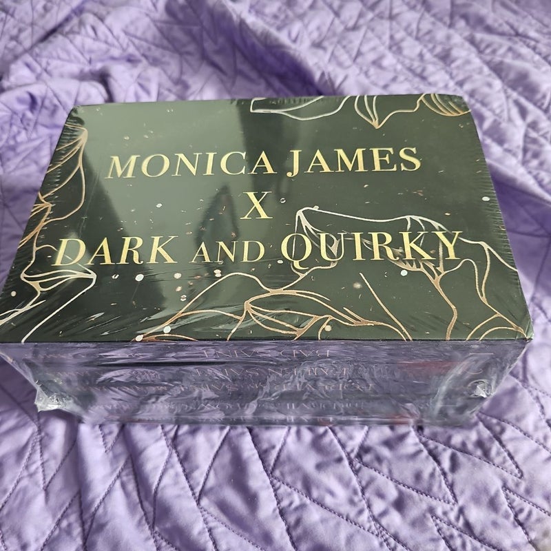 Dark and quirky monica james set sealed 