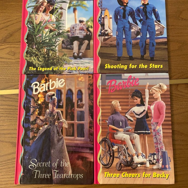 11 Vintage Barbie Books 1990s