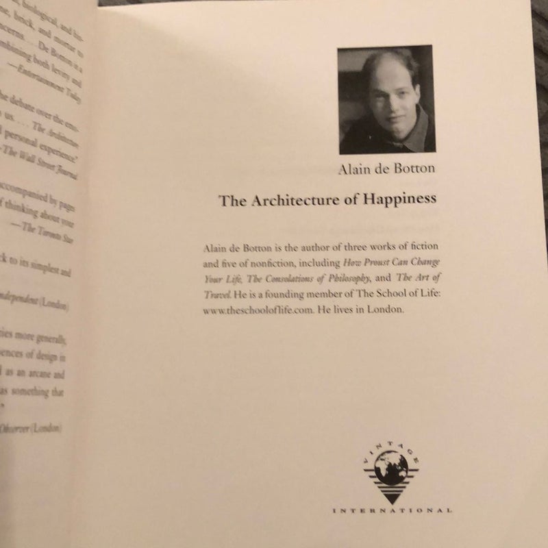 The Architecture of Happiness