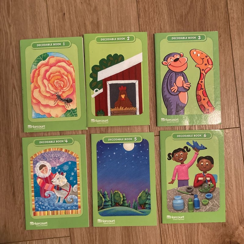 (24) Harcourt Decodable Early Reader Book Set 