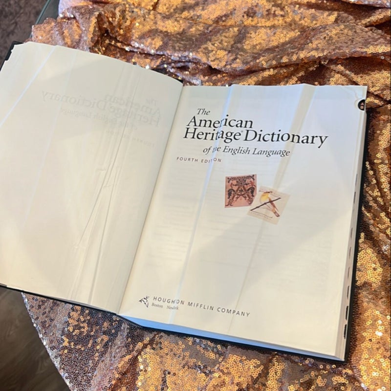 The American Heritage Dictionary