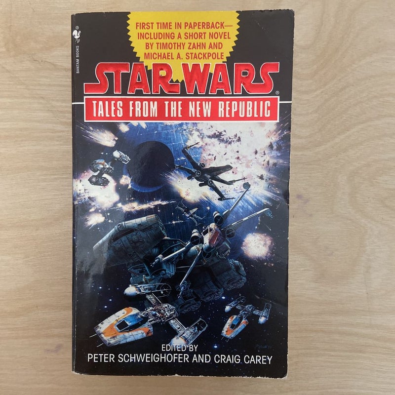 Star Wars Tales from the New Republic (First Edition First Printing)