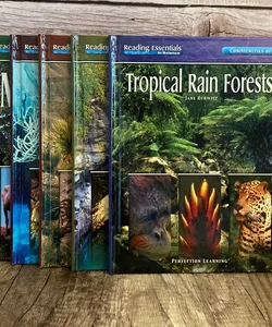 Kids Geography 5 Book Bundle: Oceans + Rivers + Deserts + Mountains + Tropical Rain Forests