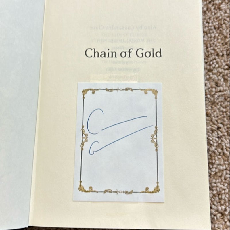 Chain of Gold LITJOY PRE-ORDER SPECIAL EDITION