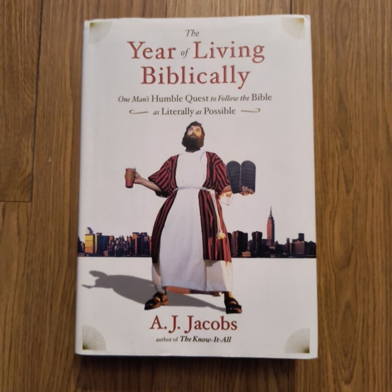 The Year of Living Biblically