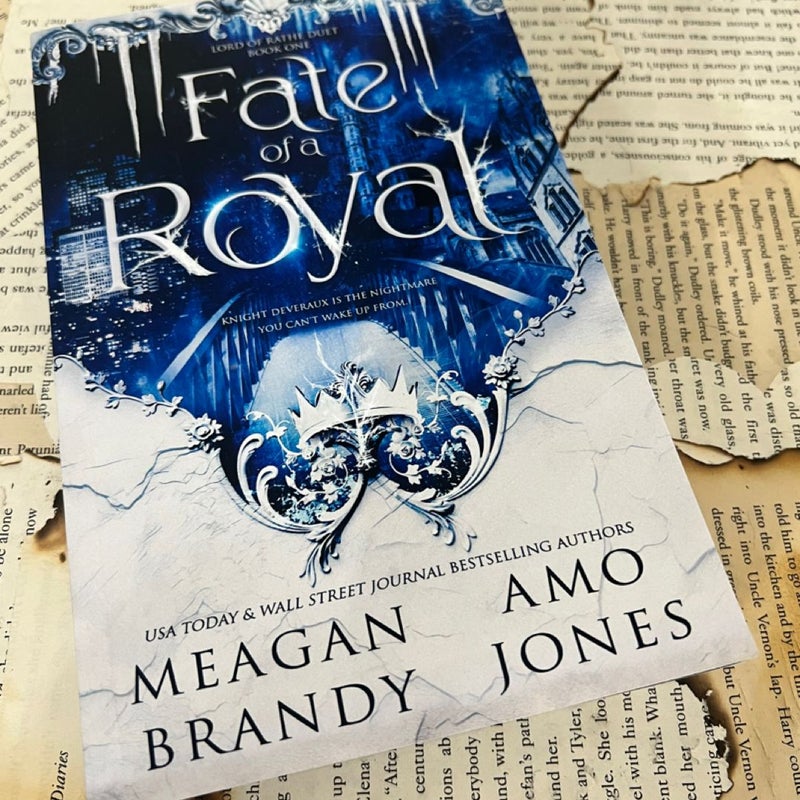 Fate Of A Royal Meagan Brandy OOP paperback Lorde of Rathe Duet Book 1