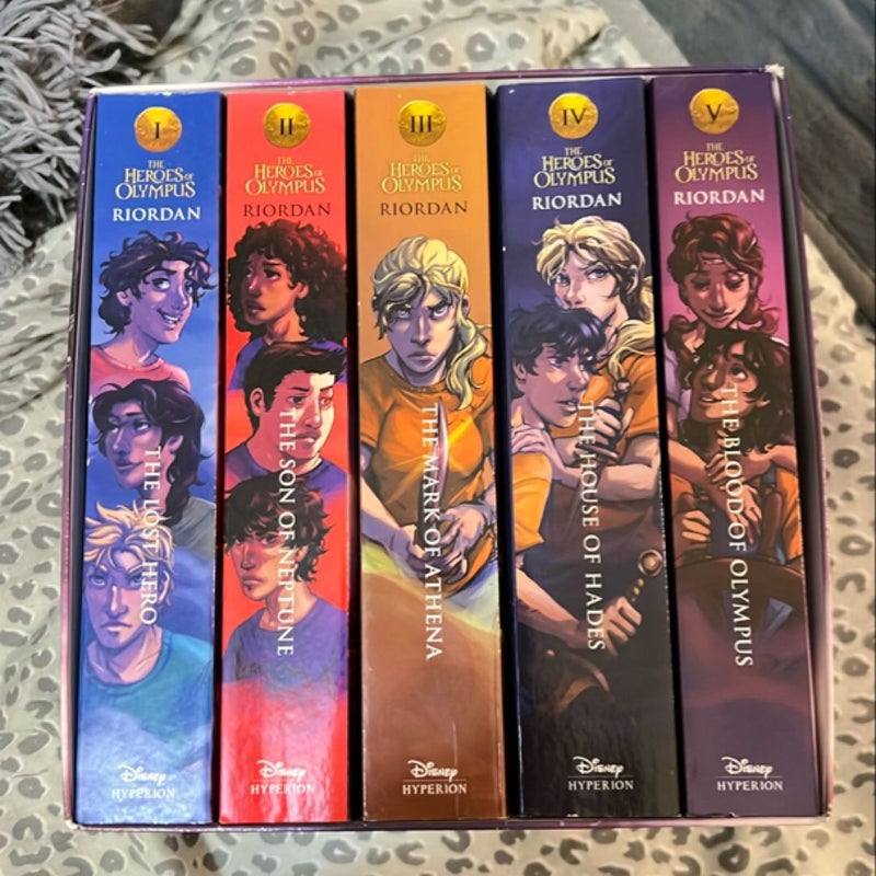 The Heroes of Olympus Paperback Boxed Set (10th Anniversary Edition)