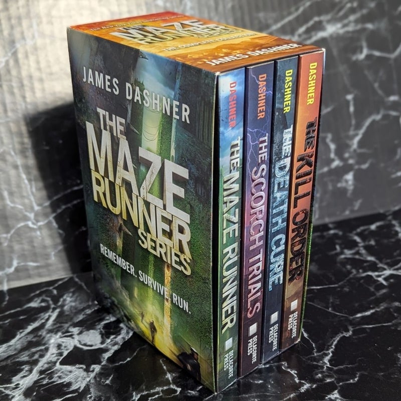 The Maze Runner Series (4-Book Box Set)