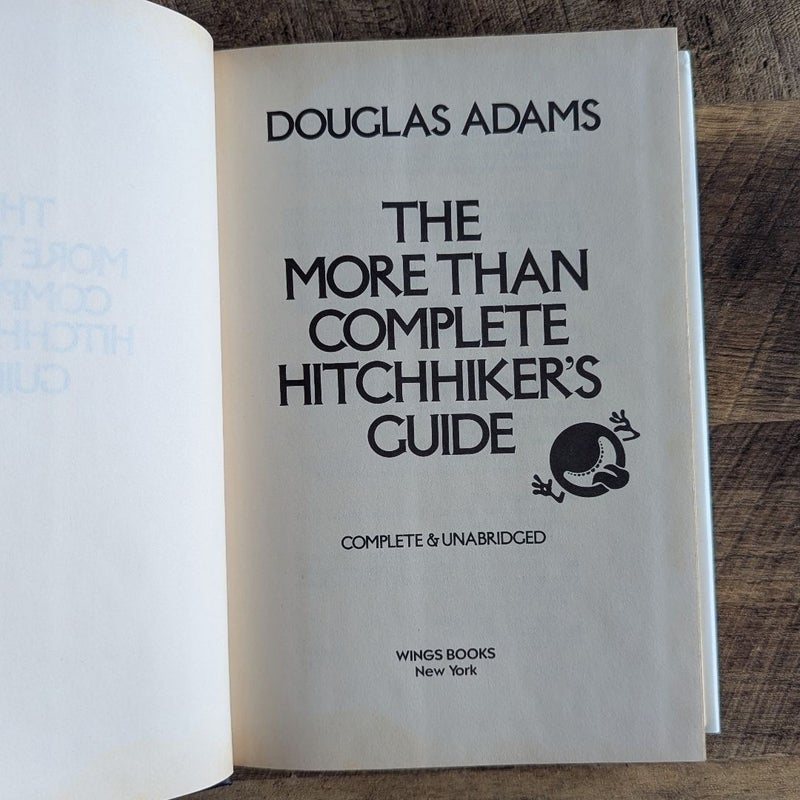 The More Than Complete Hitchhiker's Guide