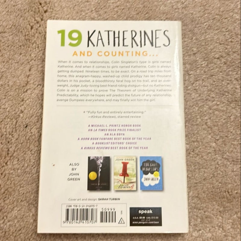 An Abundance of Katherines