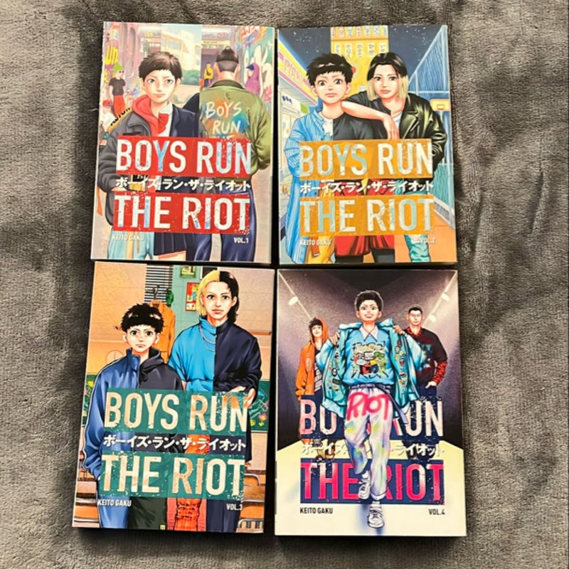 Boys Run the Riot vol 1-4