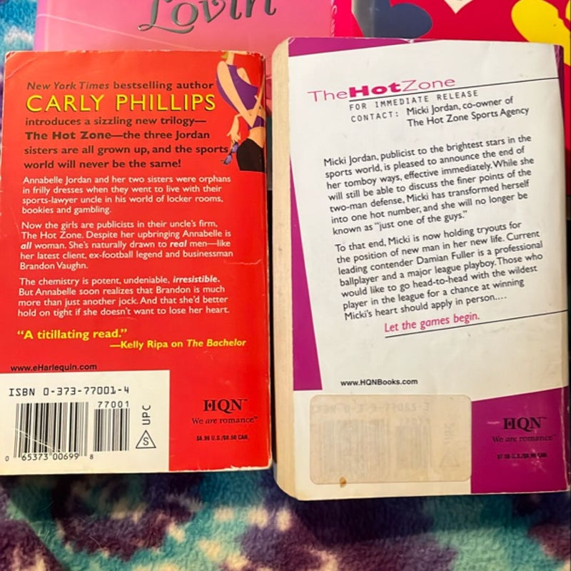 4 book bundle - Carly Phillips