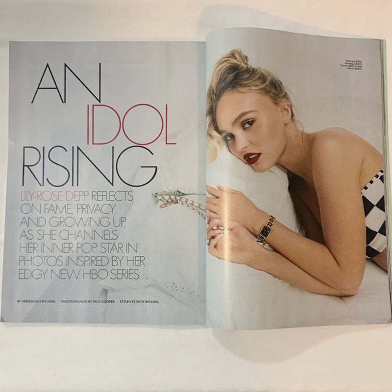 EllE Lily Rose Depp “Secrets, Social Media & An Idol” Issue Dec/Jan Magazine