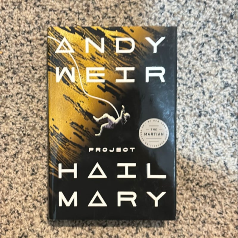 Project Hail Mary First Edition