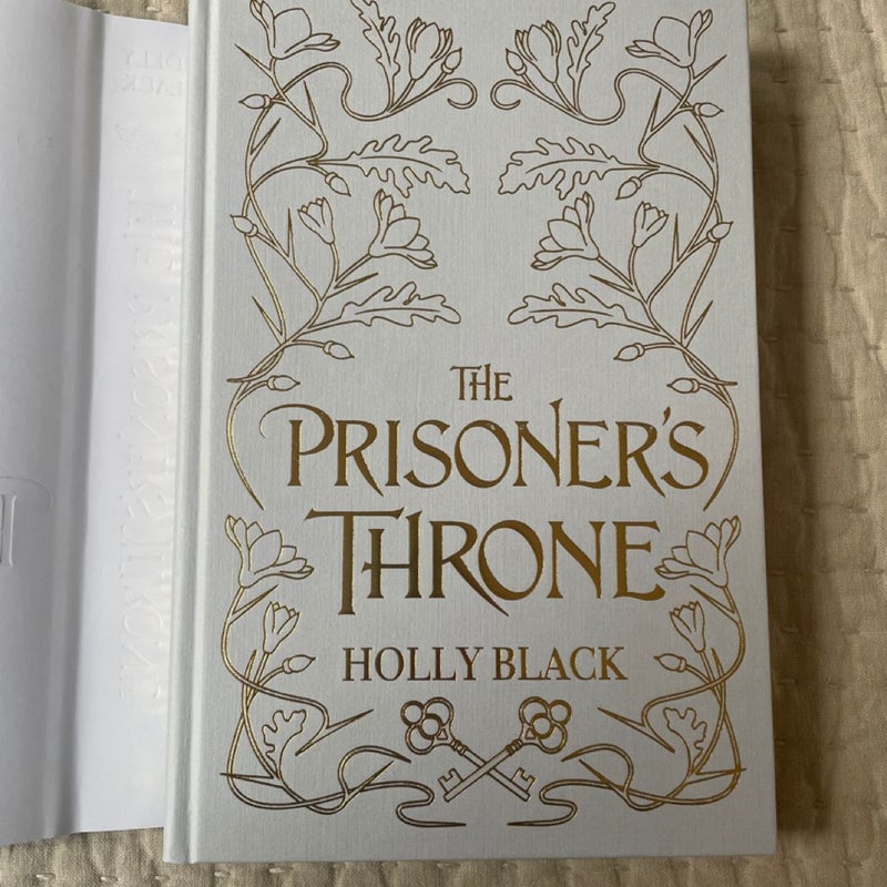 Fairyloot -  The Prisoner’s Throne by Holly Black - MISPRINT