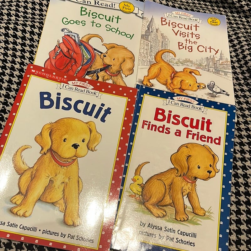 Biscuit bundle: Biscuit Goes to School, Biscuit, Biscuit Visits the Big City, Biscuit Finds A Friend