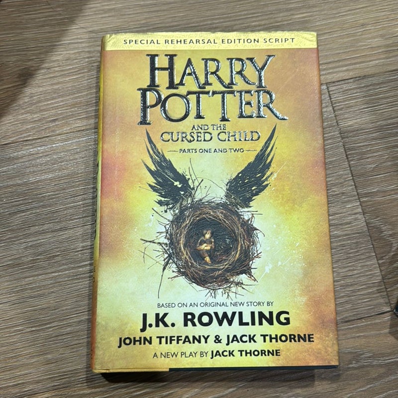 Harry Potter and the Cursed Child Parts One and Two (Special Rehearsal Edition Script)