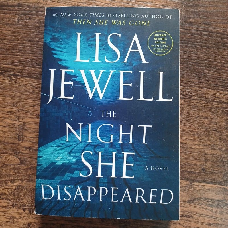 The Night She Disappeared ARC