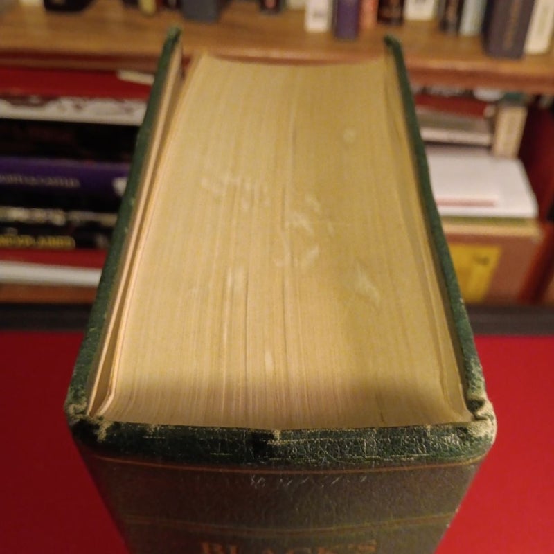 Black's Law Dictionary revised 4th edition
