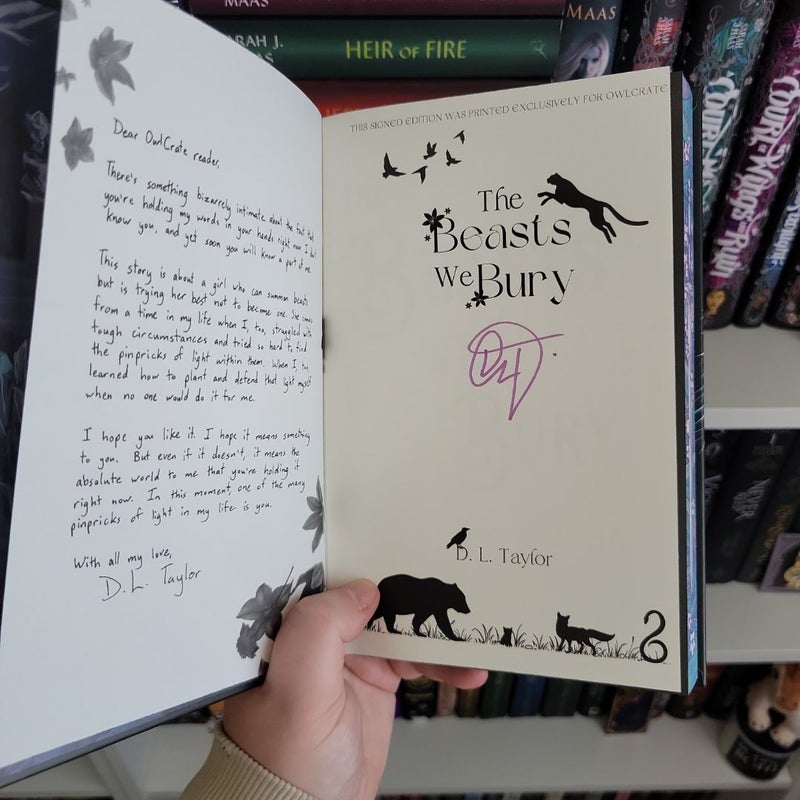 The Beasts We Bury (Owlcrate Edition)