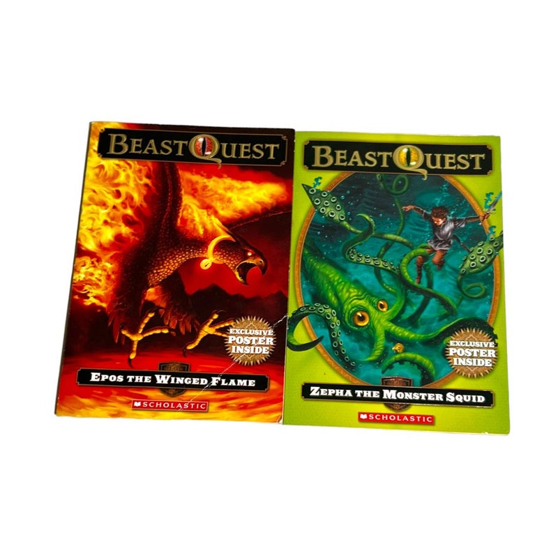 2 Beast Quest Books 