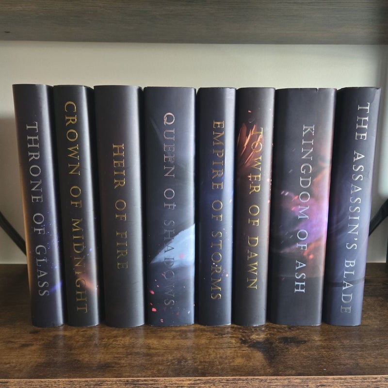 Throne of Glass Dustyshop dustjackets