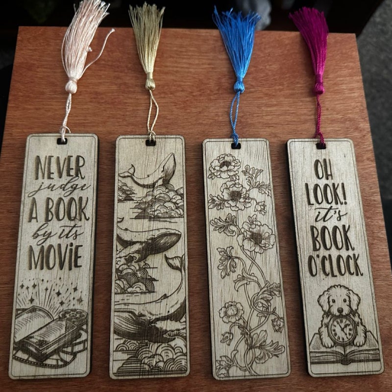 Wooden Bookmarks