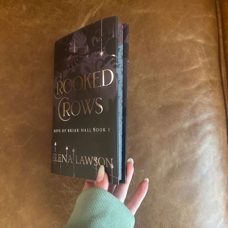 Crooked crows signed baddies book box special edition