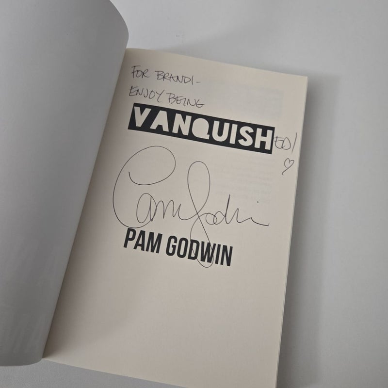 Vanquish (signed/personalized)