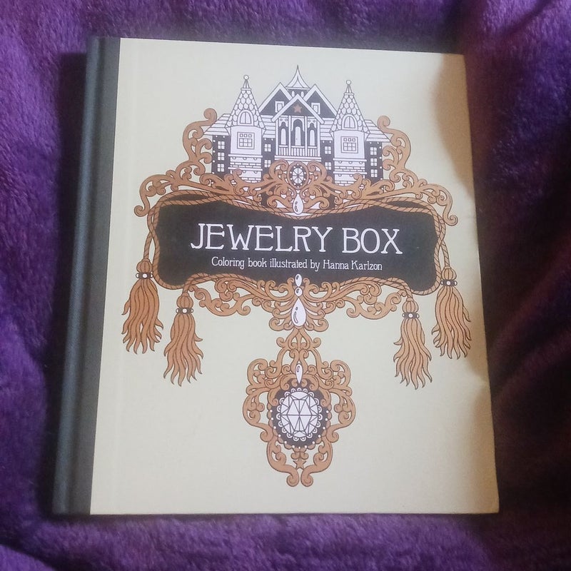 Jewelry Box Coloring Book